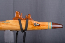 Utah Juniper Native American Flute, Minor, Mid G-4, #J14L (12)
